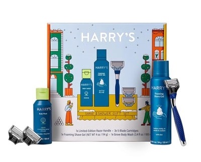 Harry's Men's Holiday Shave and Shower Gift Set