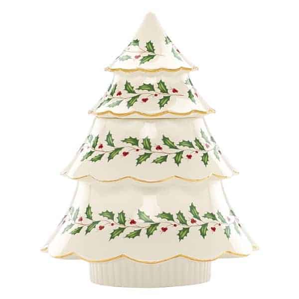 Lenox Christmas Tree Cookie Jar