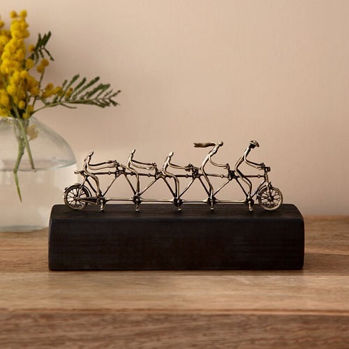 Custom Family Bike Sculpture