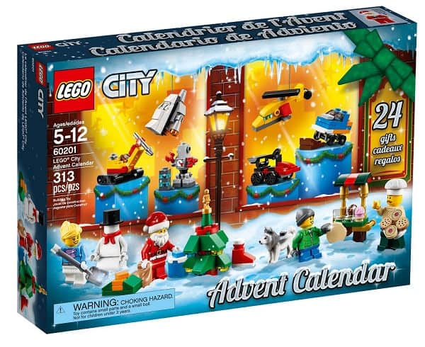 LEGO City Advent Calendar 2018 - 313 pcs of LEGO fun for kids age 5-12. Open up a door each day and get into the festive spirit!