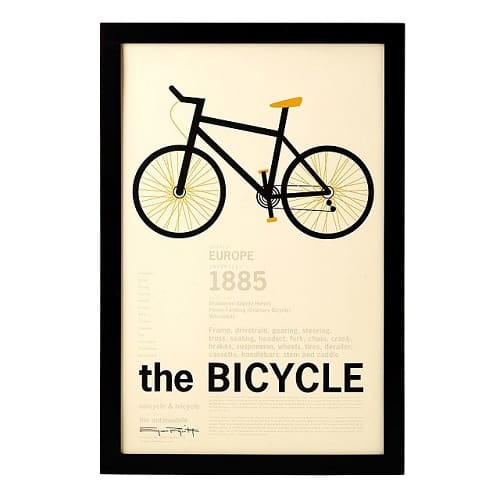 The Bicycle Encyclopedic Print