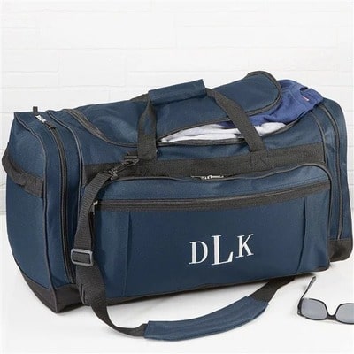 Deluxe Weekender Embroidered Duffel Bag