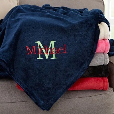 All About Me Personalized 60x80 Fleece Blanket