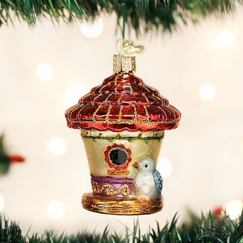 Birdhouse Christmas Tree Ornament