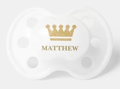 Personalized Baby Pacifier