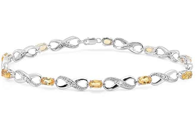 Silver Citrine Bracelet – Gift Ideas For Women