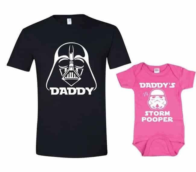 Storm Pooper Onesie And T Shirt - Gift for baby and daddy
