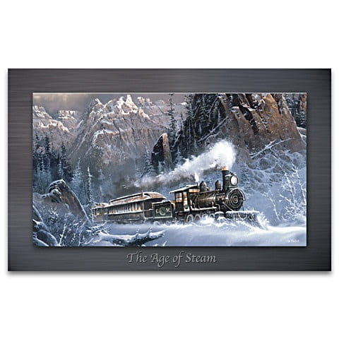 The Age Of Steam Metal Print Wall Décor