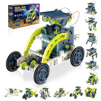 12-in-1 STEM Solar Robot Toy