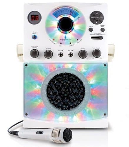 Karaoke System with Bluetooth, Sound and Disco Light Show