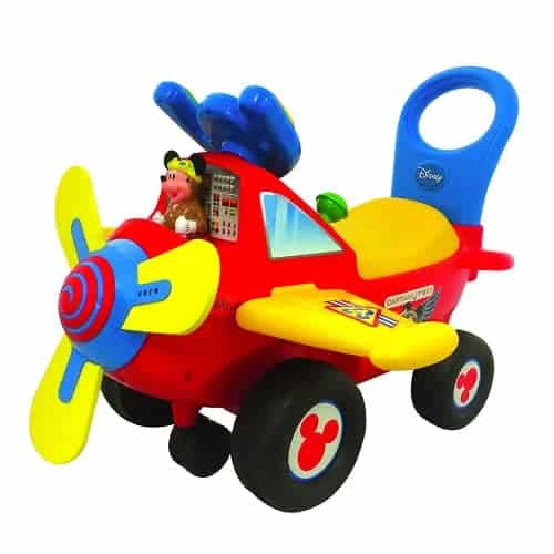 Kiddieland Disney Mickey Mouse Clubhouse Plane Light and Sound Activity Ride-On