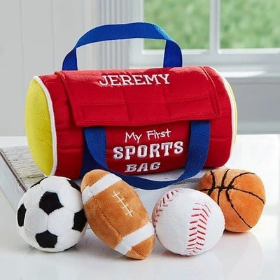 Personalized My First Sports Bag by Baby Gund