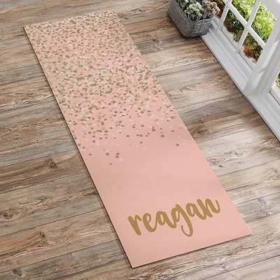 Sparkling Personalized Yoga Mat