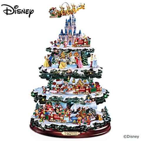 The Ultimate Disney 50-Character Tabletop Christmas Tree