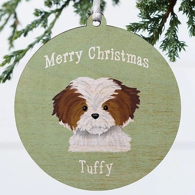 Top Dog Breeds Personalized Ornament