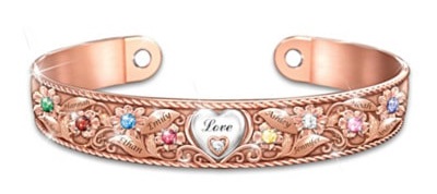 Personalized Copper Bracelet for Mom