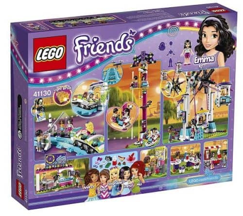 LEGO Friends Amusement Park Roller Coaster Building Kit