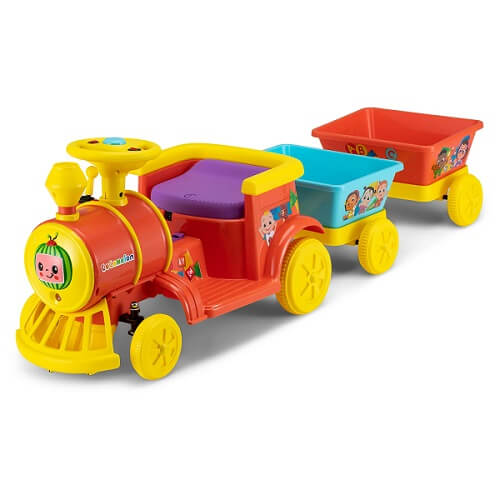 Cocomelon Choo Choo Train Ride-On Toy