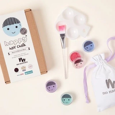 Colorful Wash-out Hair Chalk Kit