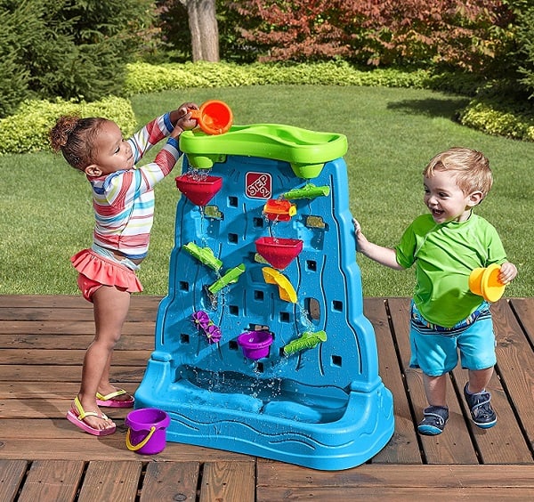 Step2 Waterfall Discovery Wall Playset - Gifts for 4 Year Old Girls