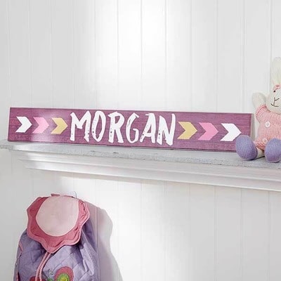 Tribal Inspired Personalized Wooden Sign