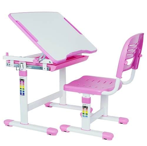 VIVO Height Adjustable Childrens Desk & Chair Set