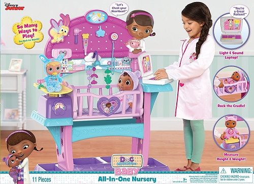 Doc Mcstuffins Baby All in One Nursery Toy