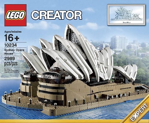 Lego Sydney Opera House 
