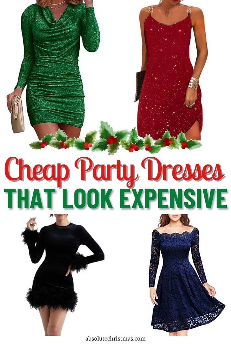 Cheap Christmas Party Dresses That Look Expensive 