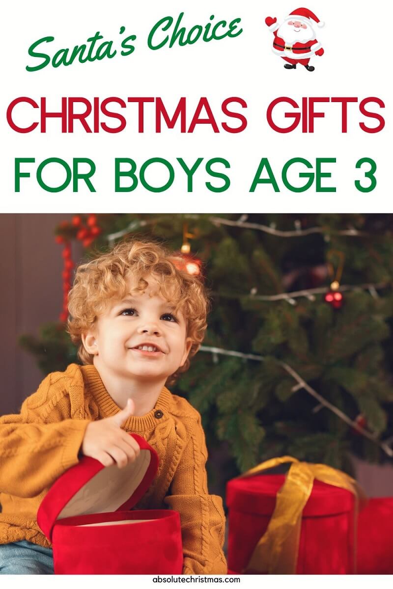Christmas Gifts for Boys Age 3 