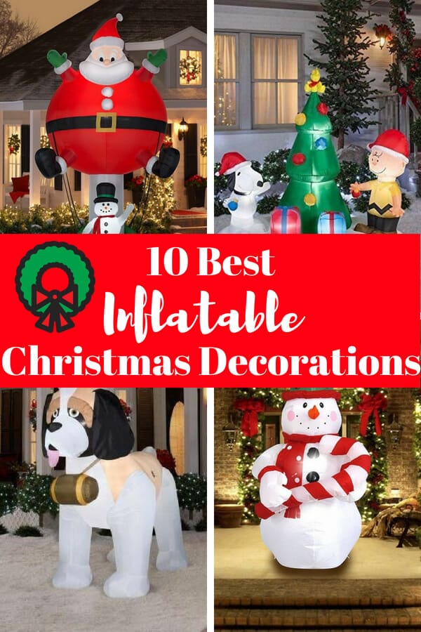 Top 12 Inflatable Outdoor  Christmas  Decorations  2019  