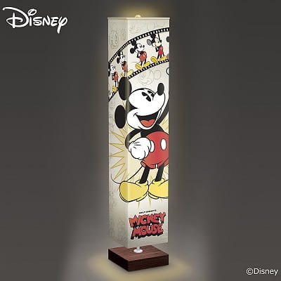 Mickey Mouse Through The Years Artistic Floor Lamp