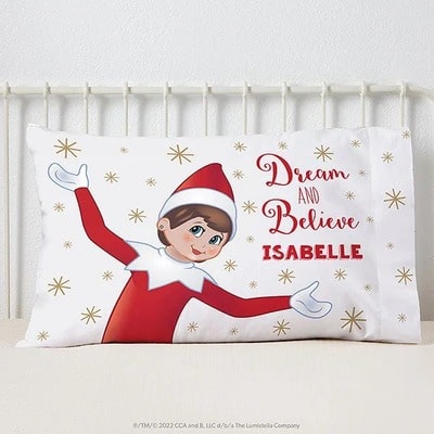 The Elf on the Shelf Personalized Pillowcase