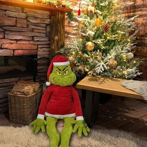 The Grinch Large Plush Toy - Christmas Gifts for 5 Year Old Girls