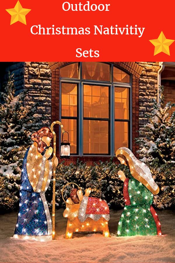 Outdoor Christmas Nativity Sets - Outdoor Lighted Nativity Scenes