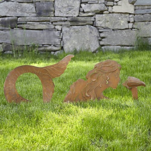 Mermaid Lawn Sculpture