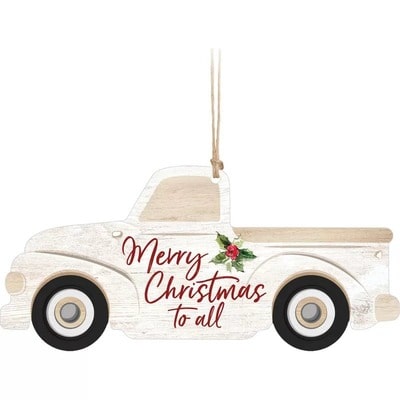 Vintage Truck Christmas Ornament