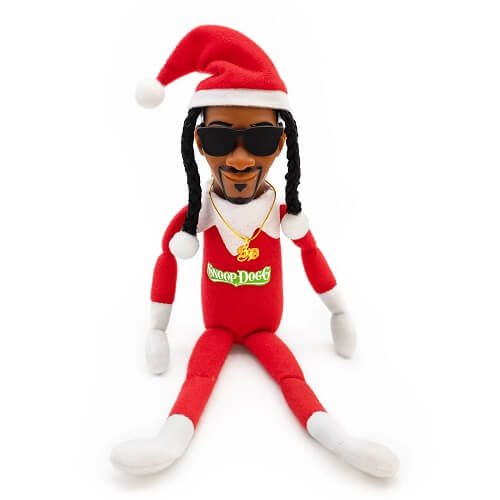 Snoop on the Stoop Snoop Dogg Christmas Red Plush