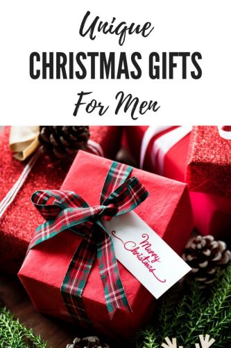 Unique Christmas Gifts for Men
