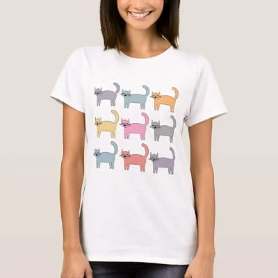 Colorful Cats T-Shirt