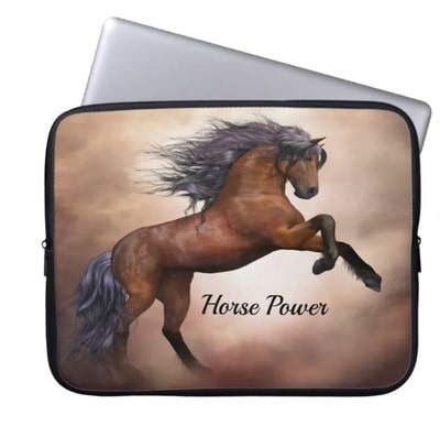 Horse Power Laptop Sleeve