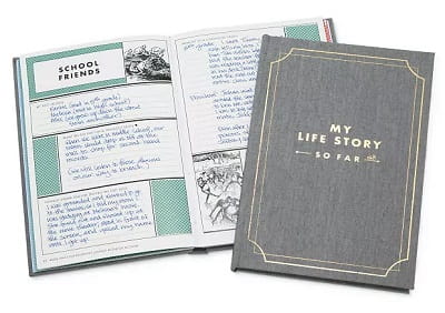 My Life Story Journal - Gifts For A 70 Year Old Woman