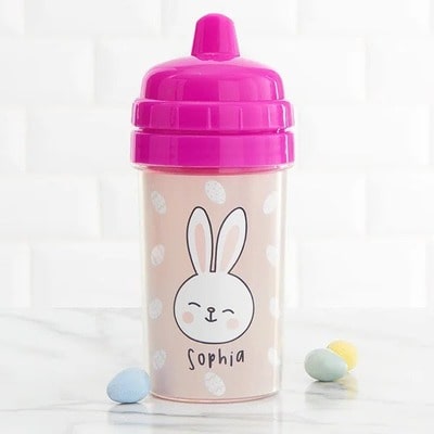 Bunny Personalized Toddler 10 oz. Sippy Cup