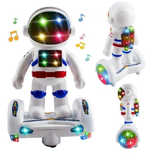 Astronaut Robot Toy With 3D Lights and Music