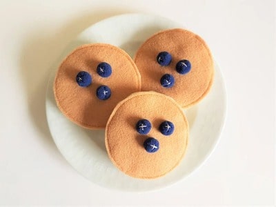 Blueberry Pancake Catnip Cat Toy