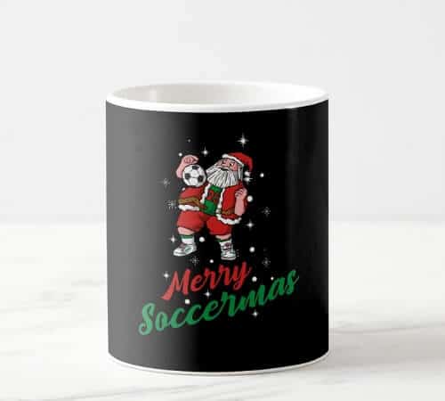 Merry Soccermas Coffee Mug
