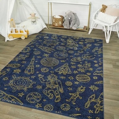 Outer Space Oxford Area Rug