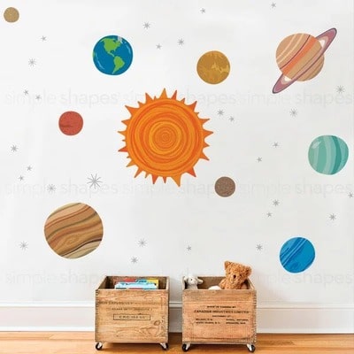 Planets Wall Decal