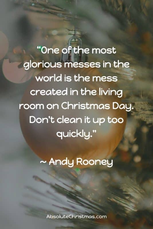 Christmas Quote Andy Rooney Pin
