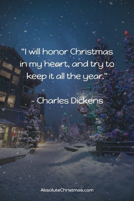 Christmas Quote Charles Dickens